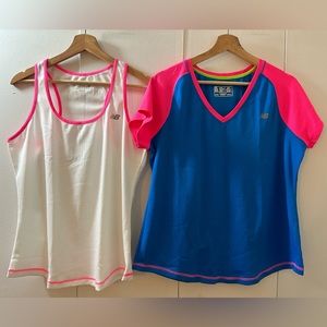 2 for 1 DEAL!! New Balance Women’s Workout Activewear Tops Shirts Tank Size L/XL